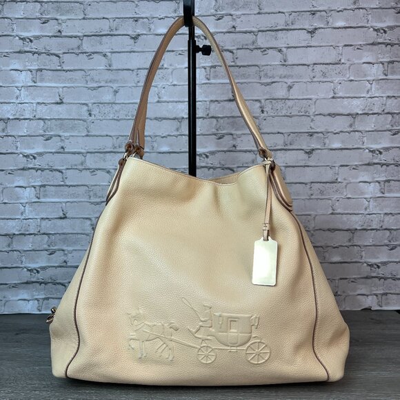 Coach Handbags - Coach 33728 Embossed Horse and Carriage Edie Shoulder Bag